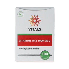 Vitals Vitamine B12 methyl 1000 mcg 100.00 Zuigtabletten