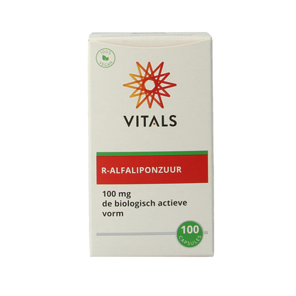 Vitals R-alfaliponzuur 100.00 Capsules