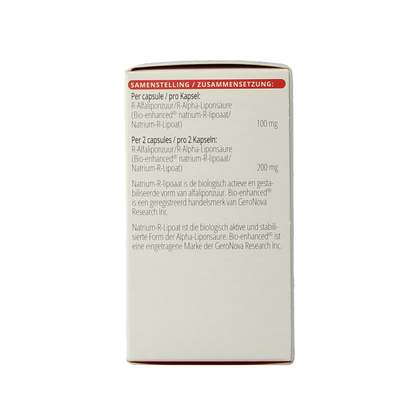 Vitals R-alfaliponzuur 100.00 Capsules