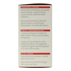 Vitals Vitamine B3 niacinamide 500mg 100 Capsules
