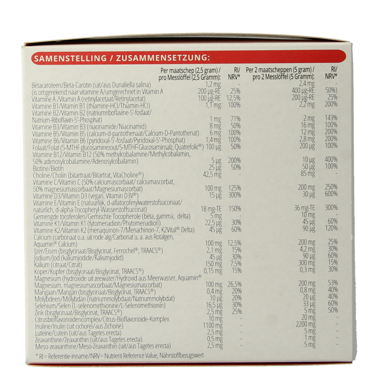 Vitals Elke dag poeder 250 Gram