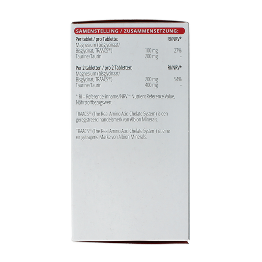 Vitals Magnesiumbisglycinaat 100 mg 120.00 Tabletten
