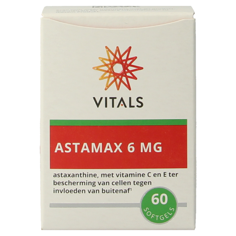Vitals Astamax 6 mg 60 Softgels