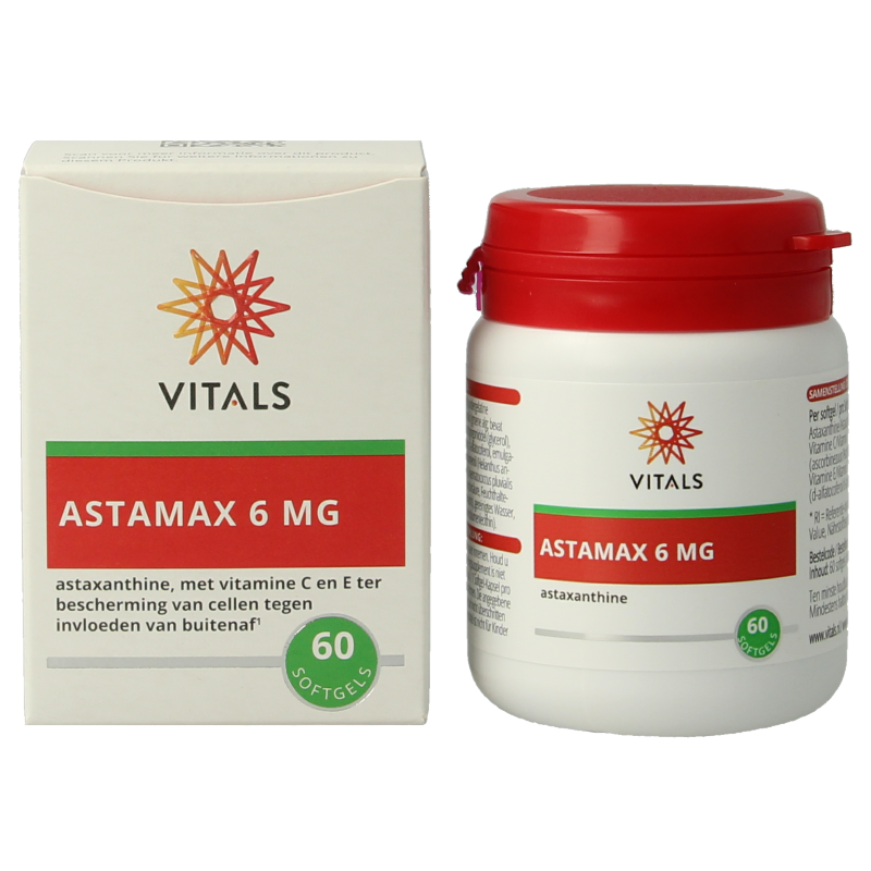 Vitals Astamax 6 mg 60 Softgels