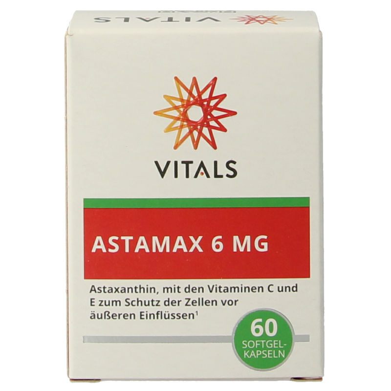 Vitals Astamax 6 mg 60 Softgels