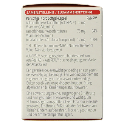 Vitals Astamax 6 mg 60.00 Softgels