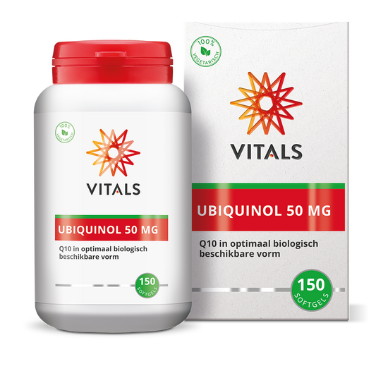 Vitals Ubiquinol 50mg 150 Softgels