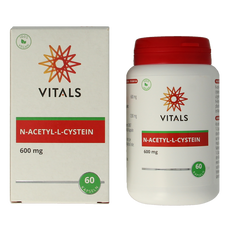 Vitals N-Acetyl-L-cysteine 600 mg 60 Vegetarische capsules