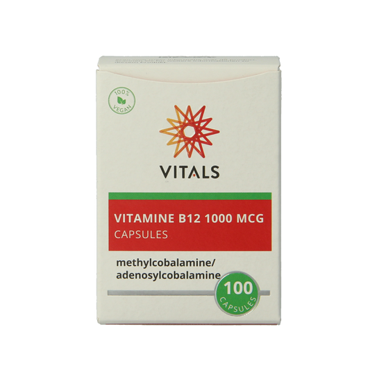 Vitals Vitamine B12 1000 mcg 100 Capsules
