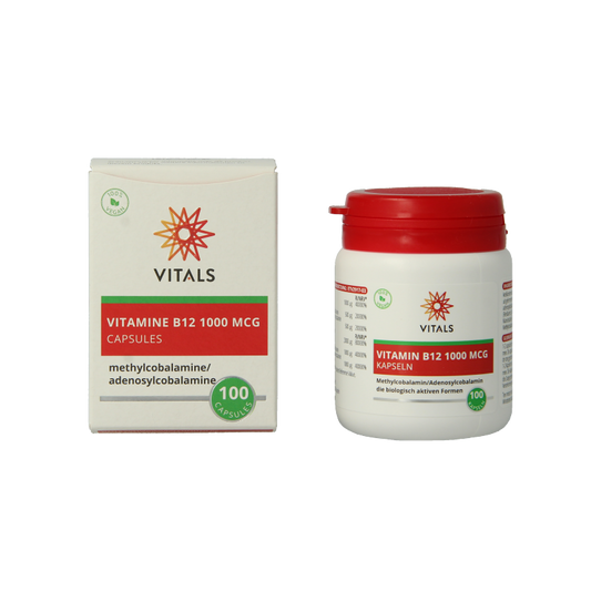 Vitals Vitamine B12 1000 mcg 100 Capsules