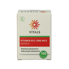 Vitals Vitamine B12 1000 mcg 100 Capsules