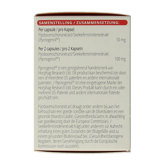 Vitals Pycnogenol 60.00 Capsules