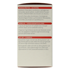 Vitals IJzer 25mg met vitamine C 100.00 Capsules