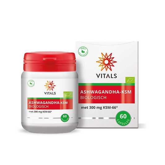 Vitals Ashwagandha-ksm bio 60.00 Capsules