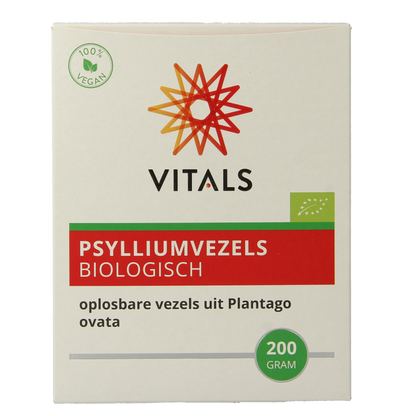 Vitals Psylliumvezels bio 200 Gram