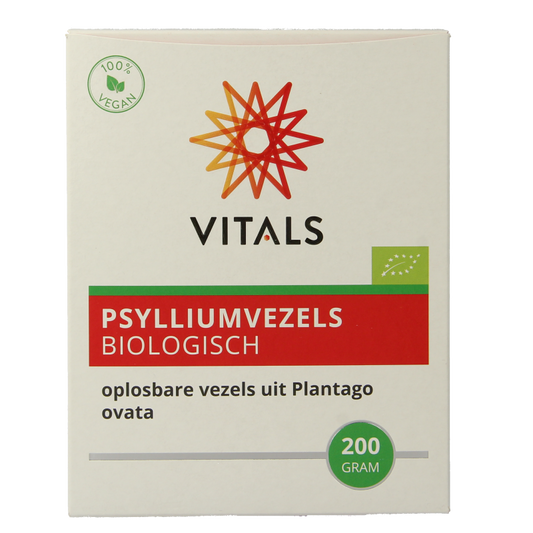 Vitals Psylliumvezels bio 200 Gram