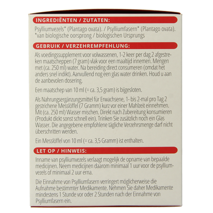 Vitals Psylliumvezels bio 200 Gram