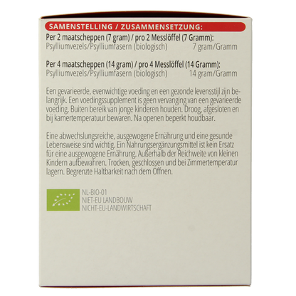Vitals Psylliumvezels bio 200 Gram