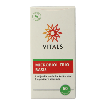Vitals Microbiol trio basis 60.00 Capsules