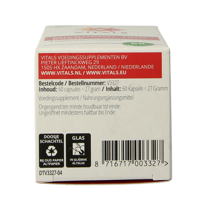Vitals Microbiol trio basis 60 Capsules