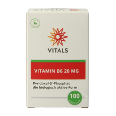Vitals Vitamine B6 20 mg 100 Capsules