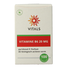Vitals Vitamine B6 20 mg 100 Capsules