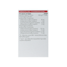 Vitals Vitamine E-8 60 Capsules