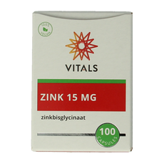 Vitals Zink 15mg 100 Capsules