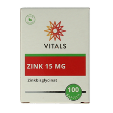 Vitals Zink 15mg 100 Capsules