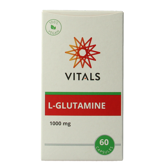 Vitals L-Glutamine 1000mg 60 Capsules
