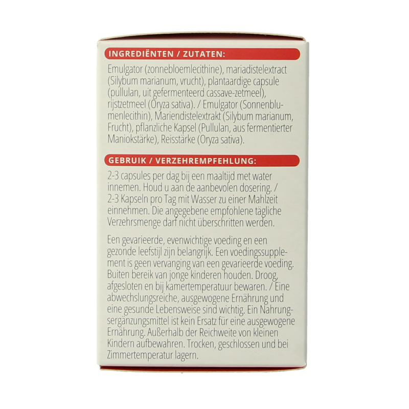 Vitals Mariadistel-PS 60 Capsules