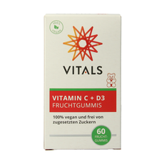 Vitals Vitamine C + D3 60 Gummies