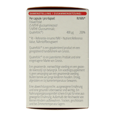 Vitals Folaat 5-MTHF 400 mcg 100.00 Capsules
