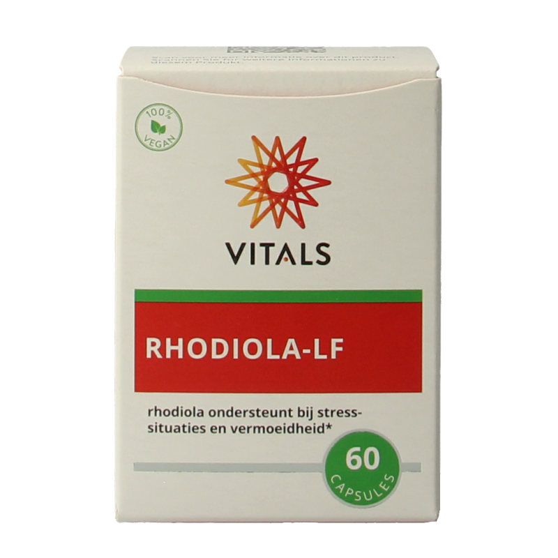Vitals Rhodiola LF 60 Capsules
