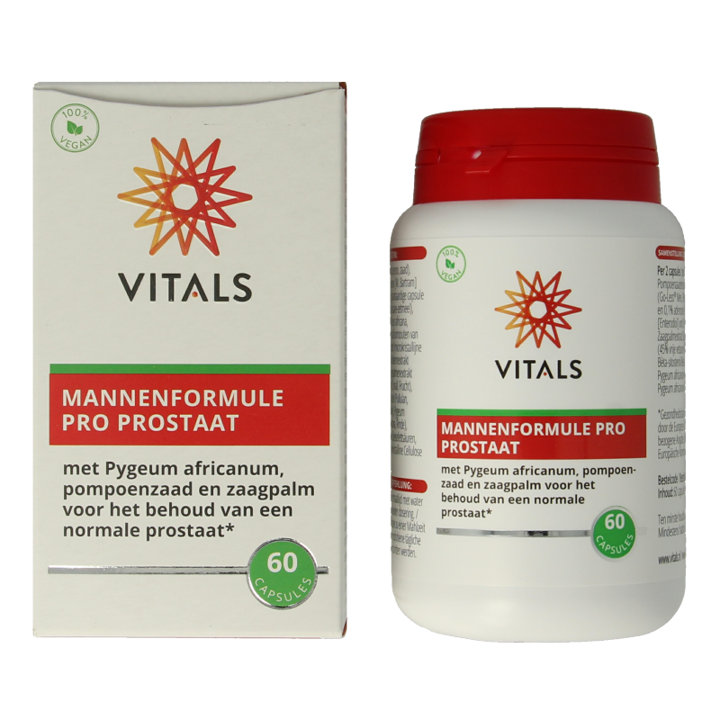 Vitals Mannenformule pro prostaat 60 Capsules