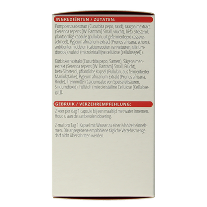 Vitals Mannenformule pro prostaat 60.00 Capsules