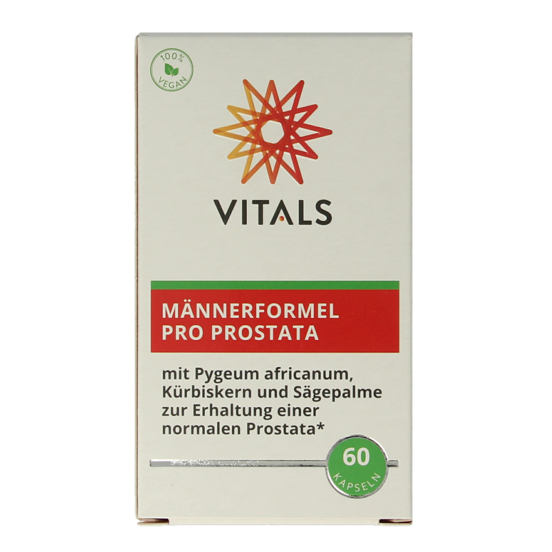 Vitals Mannenformule pro prostaat 60 Capsules