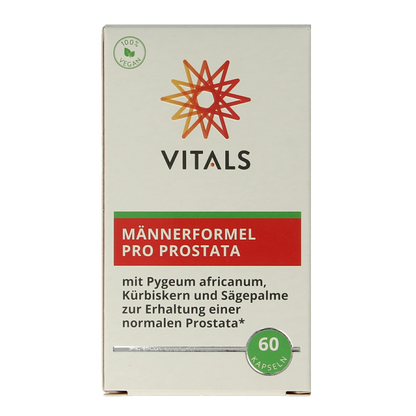 Vitals Mannenformule pro prostaat 60.00 Capsules