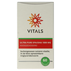 Vitals EPA/DHA Ultra pure 1000mg 60.00 Softgels
