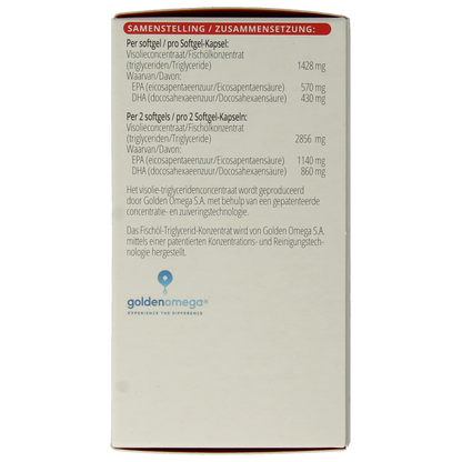 Vitals EPA/DHA Ultra pure 1000mg 60.00 Softgels