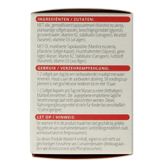 Vitals Vitamine K2 + D3 60 Softgels
