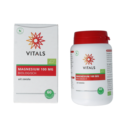 Vitals Magnesium 100mg bio 60.00 Capsules