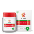 Vitals Vitamine K2 360mcg 60.00 Capsules