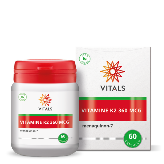 Vitals Vitamine K2 360mcg 60 Capsules