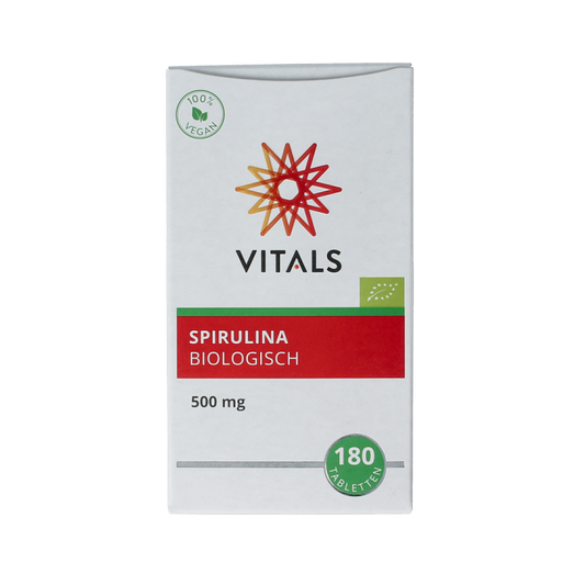 Vitals Spirulina 500mg bio 180 Tabletten