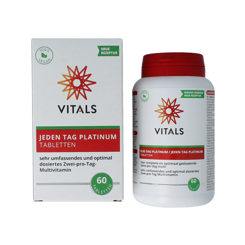 Vitals Elke dag platinum 60 Tabletten