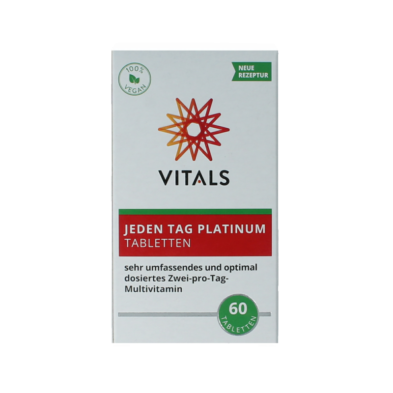 Vitals Elke dag platinum 60 Tabletten