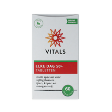Vitals Elke dag 50+ 60 Tabletten