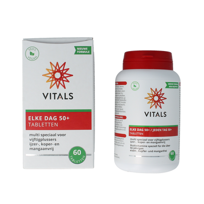 Vitals Elke dag 50+ 60.00 Tabletten