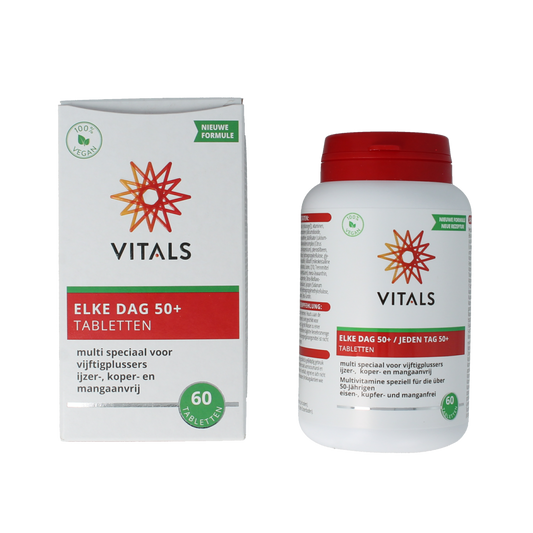 Vitals Elke dag 50+ 60.00 Tabletten